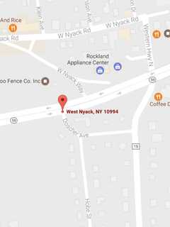 Truck Crashes, Spilling Fuel In West Nyack