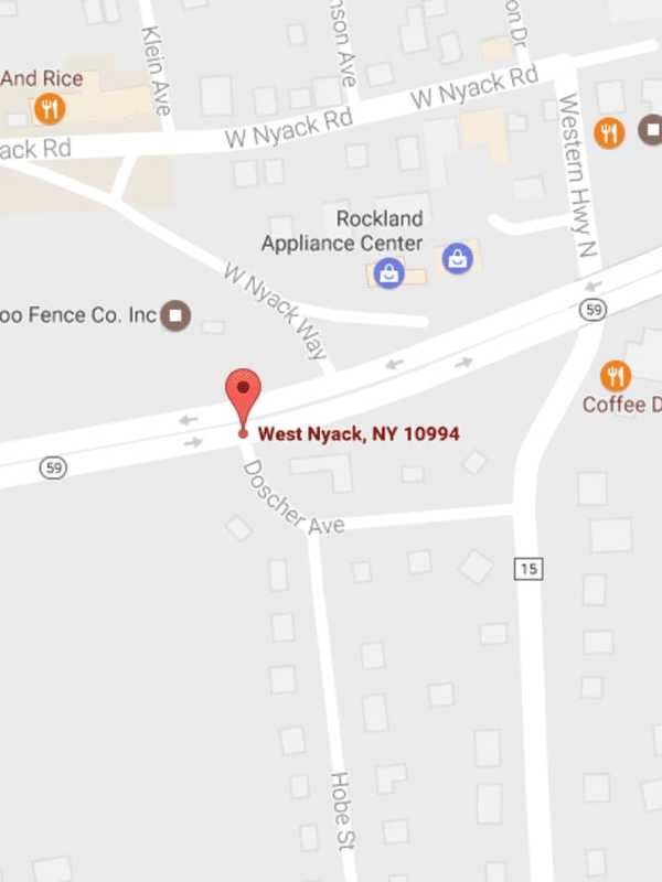 Truck Crashes, Spilling Fuel In West Nyack
