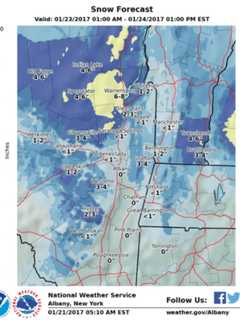Nor'easter Update: Heavy Rain But Little, If Any Snow Forecast For Dutchess