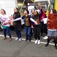 <p>Some of the women who attended the Women&#x27;s March on Washington in D.C. on Saturday.</p>