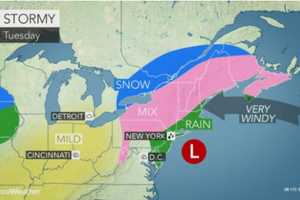 Nor'easter Brings Rain, Strong Winds To Armonk