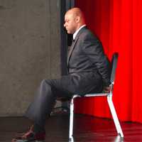 <p>Author and former FBI agent M. Quentin Williams re-enacted the time he was detained by police in 1994.</p>