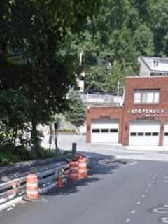 Fire Causes Road Closure Near Valhalla Train Station
