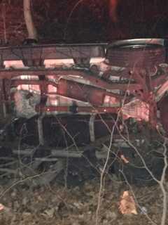 Two Charged With DWI After Car Crashes Into Trees In Chestnut Ridge