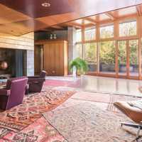 <p>The home has nearly 7,000 square feet of living space, and is one of the largest homes ever built by Frank Lloyd Wright.</p>