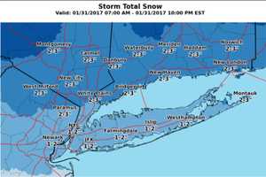 Snow Could Make For Slippery Evening Commute In White Plains
