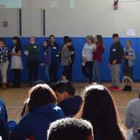 <p>About 20 Danbury kids ask questions of astronaut Shane Kimbrough on the International Space Station (ISS) that&#x27;s orbiting the Earth.</p>