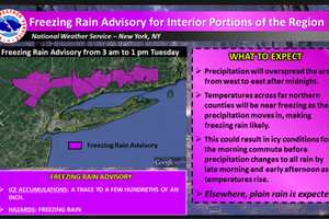 Freezing Rain Advisory Issued For Putnam
