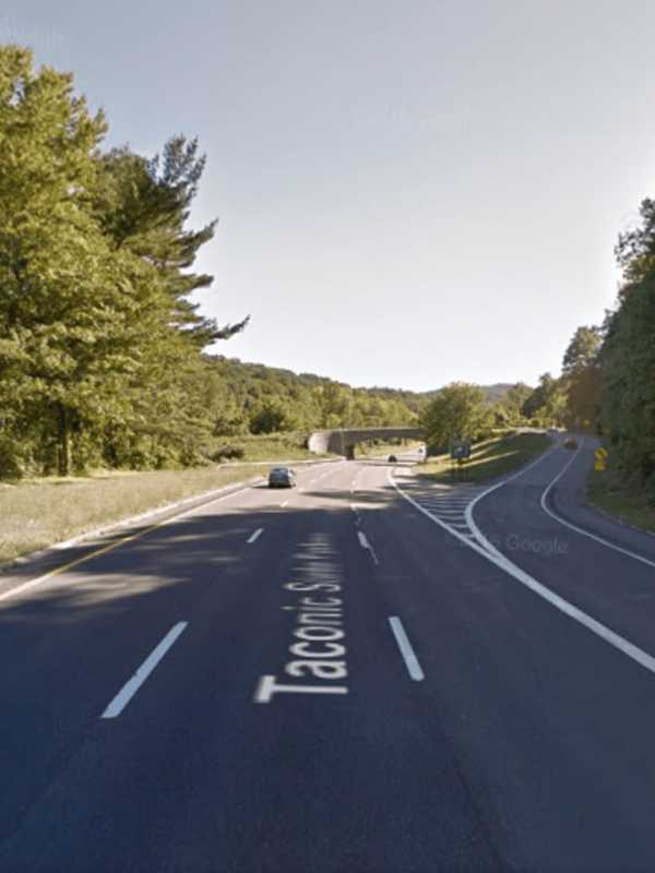 Taconic Crash Involving Overturned Car Cleared