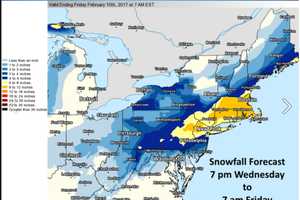 Projected Snowfall Totals Increased For Winter Storm Headed To Dutchess