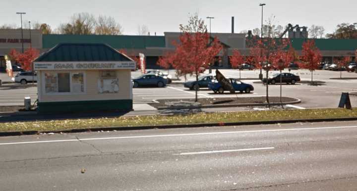 The site of a proposed Starbucks on Newtown Road on the east side of Danbury in a busy retail area.