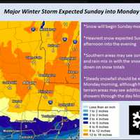 <p>A new major winter storm could dump up to 8 inches of snow in Dutchess County.</p>