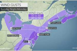 Dutchess Storm Warning Continues, Wind Gusts Could Cause Power Outages