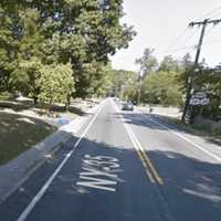 Water Main Breaks On Route 35 In Yorktown