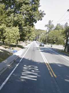 Water Main Breaks On Route 35 In Yorktown