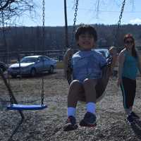 <p>Many kids had fun at Rogers Park on Friday afternoon in Danbury.</p>