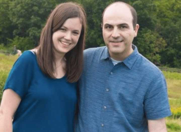 Fair Lawn parents Emily Greenfield and her husband, Boaz Cohen.