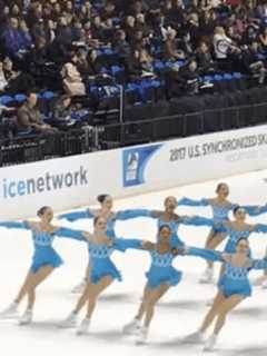 Greenwich Girls Help Synchronized Skating Team Dominate Nationals