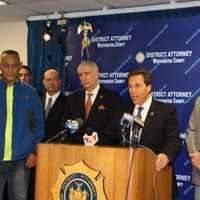 <p>Sheppard Adeghe is facing life in prison after being extradited from Scotland to Yonkers.</p>