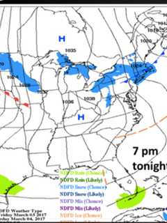Westchester Could See Brief Periods Of Heavy Snowfall Into Early Evening