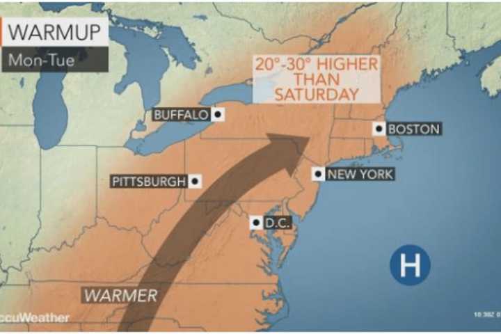 Dutchess Will See Warmup Before Chance Of Snow Later In Week