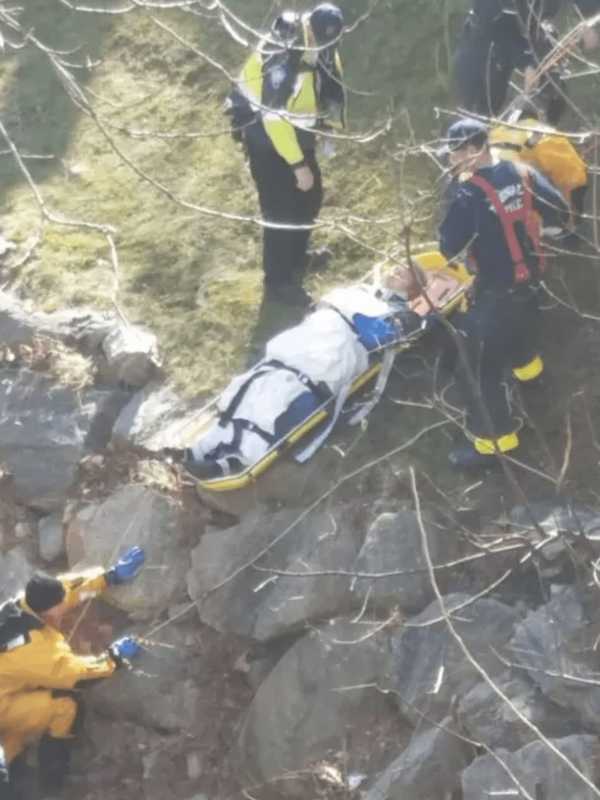 Man Rescued After Falling Down Embankment, Into Norwalk River