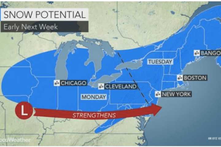 Nor'easter Expected To Bring Significant Snowfall To Westchester
