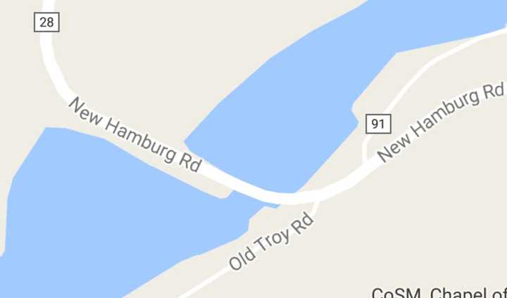 Bridge work will cause alternating traffic on New Hamburg Road.