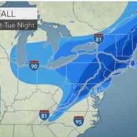 <p>Projected snowfall amounts.</p>