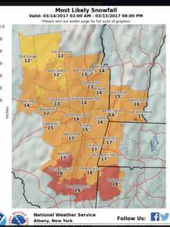 Storm Track Shifts: Up To 19 Inches Of Snow Now Possible In Dutchess