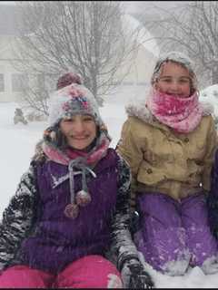 Inside Or Outside? Danbury Kids Ride Out The Blizzard