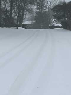 Winter Storm Whips Through Stamford Tuesday