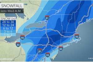 Eye Of Storm Moves Inland, Snowfall Totals Adjusted For Armonk
