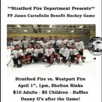 <p>The game, with Stratford Fire vs. Westport Fire, will help the late firefighter&#x27;s family.</p>