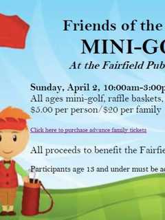 Fore! Tee Off In The Stacks At Fairfield Public Library