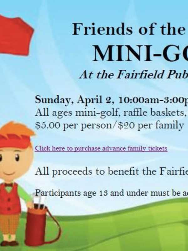 Fore! Tee Off In The Stacks At Fairfield Public Library