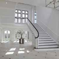 <p>The home has a grand entrance.</p>