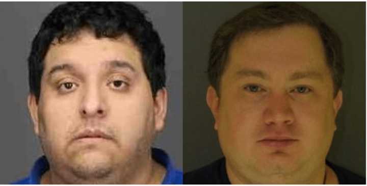 Registered sex offenders Isaac Esau Jara and David Ohnmacht.