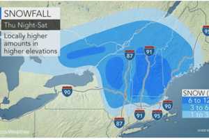 Storm Update: What Part Of Hudson Valley Will Get The Most Snow?
