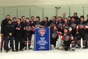 Stamford Bantam A Hockey Team Takes Regional Hockey Crown