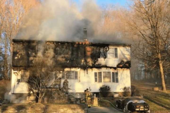 Fire Breaks Out In Two-Story Yorktown Heights Home