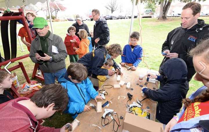 The new Westport Student Creation Market comes fast on the heels of the popular Maker Faire Westport, above.