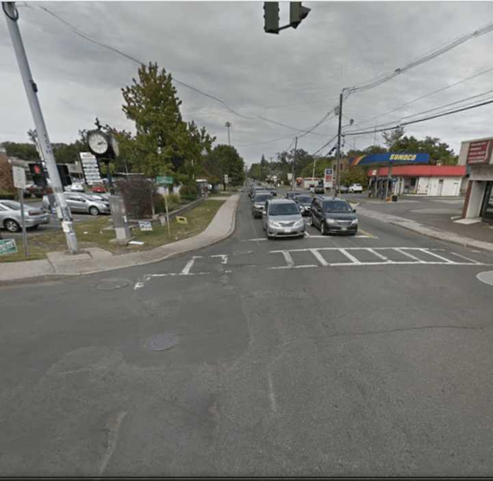 East Eckerson Road and Route 45 in Hillcrest.