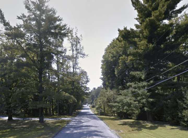 A Yorktown man was arrested and charged with stealing a wallet on Evergreen Street (shown here).