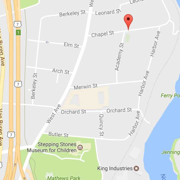 The shooting occurred on Chapel Street in central Norwalk, north of Stepping Stones Museum For Children, at about 10:40 p.m. Thursday.