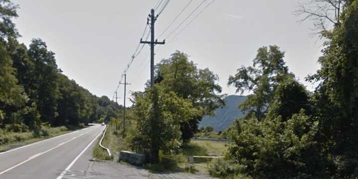 Route 9D, near the Breakneck Tunnel in Phillipstown.