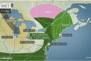 Round Of Thunderstorms Headed To Armonk