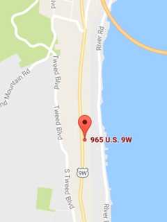 Brush Fire Closes Route 9W In Nyack