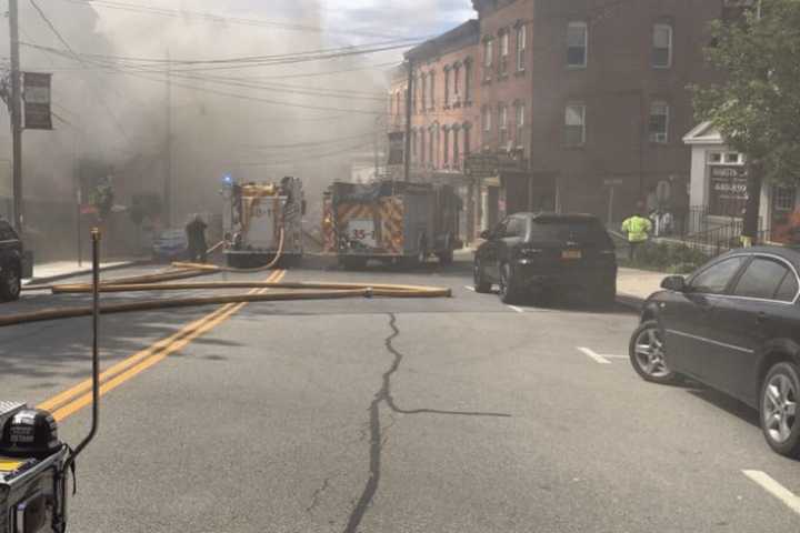 Building Uninhabitable After Massive Wappingers Falls Fire
