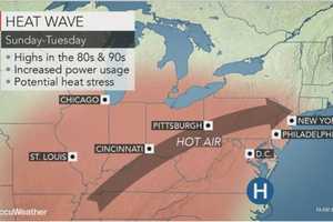 Heat Headed To Hudson Valley: Temps Expected To Hit 90 Three Straight Days